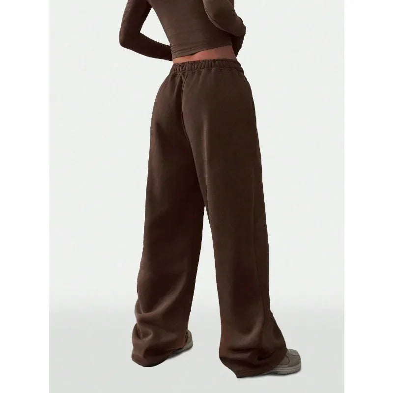 Calças largas mulher