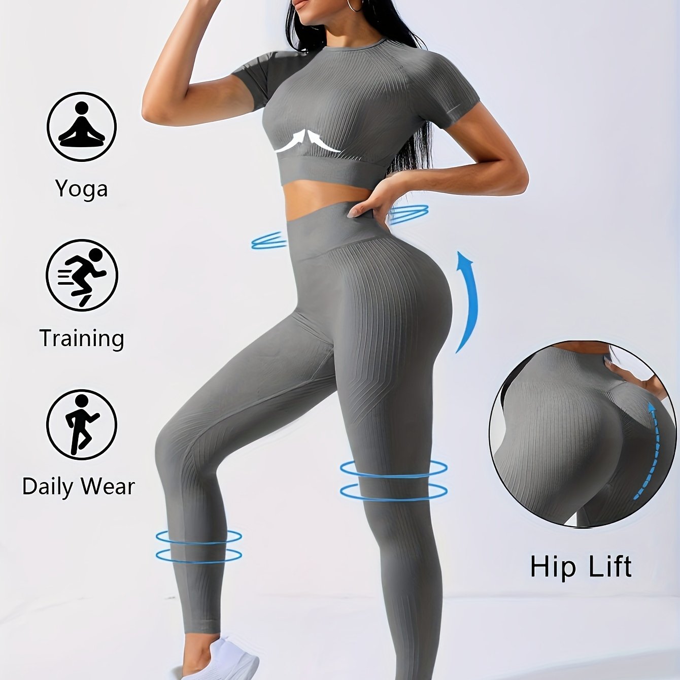 conjunto de leggings com top